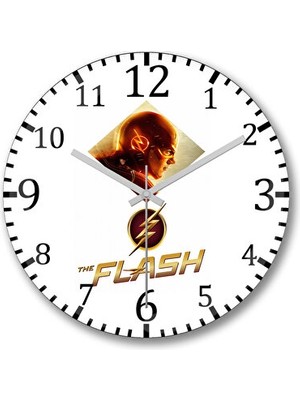 Lusenne Duvar Saati: The Flash Modeli Bombeli Gerçek Cam , Dinamik ve Şık Tasarım