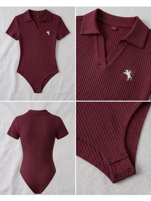 Touz Polo Yaka Fitilli Likralı Premium Zıbın