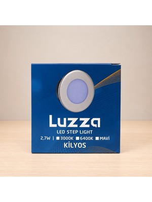 Luzza Kilyos LED Step Light – 2,7W Merdiven ve Yol Aydınlatması