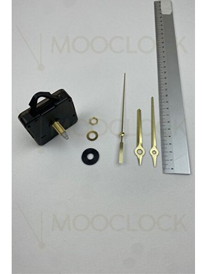 Lusenne Duvar Saati: Sessiz ve Kısa Askılı Akar Mekanizmalı , 22 mm Şaft