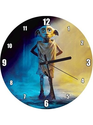Lusenne Duvar Saati: Harry Potter Dobby Ev Elf Temalı Çocuk Odası