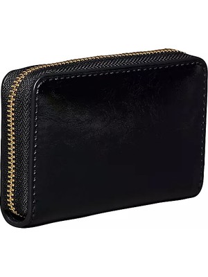 Calvin Klein Kadın Logolu Iç Bölmeli Siyah Cüzdan LV04F1201G-UB1