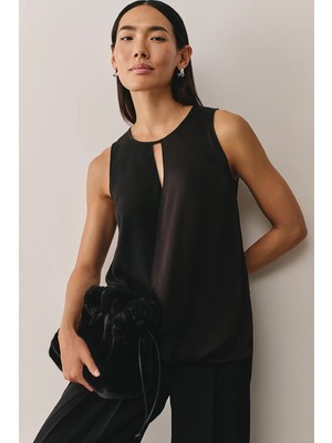 The White Company Drape Detaylı Kadın Bluz