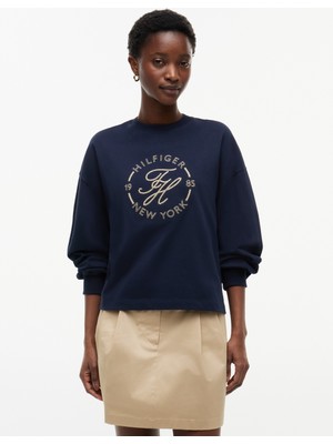 Tommy Hilfiger Th Roundal C-Nk Rlx Longsleeve