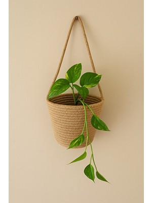 Lusenne Sepet: Dekoratif Organizer ve Çiçeklik Sepeti - 15X15 Cm, Çok Amaçlı