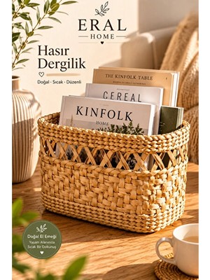 Lusenne Sepet: Rattan Hasır Gazete ve Dergi Organizeri ile Dergi Düzeninizi Sağlamlaştırın