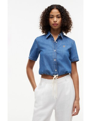 Tommy Hilfiger Boxy Tıe Shırt Mıa Ss