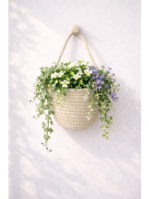 Lusenne Sepet: Çok Amaçlı 13X13 cm Dekoratif Organizer, Bitki ve Aksesuarlar Için Uygun