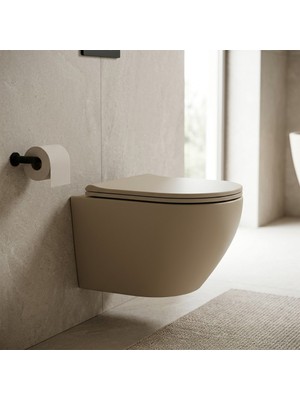 Lena ET-Y401MK Mat Cappucino Asma Klozet