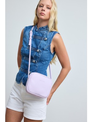 Shule Bags Lina Çapraz Çanta Lila