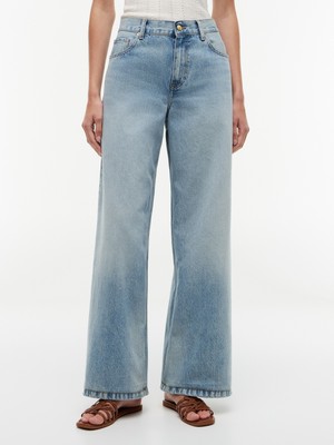 Tommy Hilfiger 70\'s Wıde Leg Cam Lıght Hw
