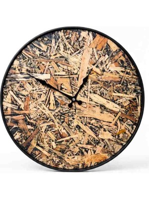 Ala Wood Ahşap Tasarım Duvar Saati