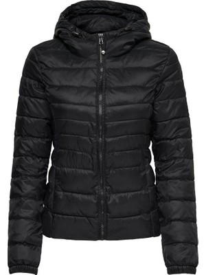 Only ONLTAHOE HOOD JACKET OTW Siyah Kadın Ceket