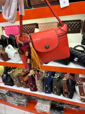 Pazarvia Shop Deri Kapaklı Mini Çanta