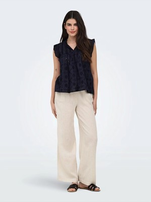 Only 15374187 Kadin Pantolon - Bej