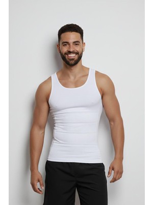 Fit Women Erkek Atlet Korse Bel Göğüs Göbek Toparlayıcı Sıkılaştırıcı Korse 6050