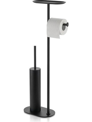 Kobos Nova Hareketli Wc Set Yuvarlak Mat Siyah KBW-836-1MB
