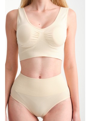 Fit Women Toparlayıcı Sıkılaştırıcı Kalın Askılı Pedli Büstiyer 5040