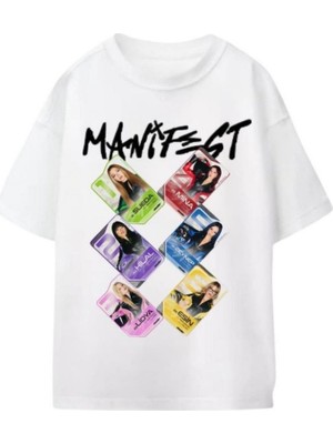 Dereff Manifest Çapraz Isim T-Shirt
