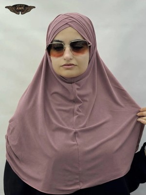 ALDAIYR Sandy Kumaş Tesettür Hazır Pratik 3 Bandtı Hijab