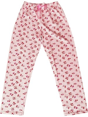 Royaleks Beli Lastikli Mevsimlik Viskon Penye Pantolon Pembe
