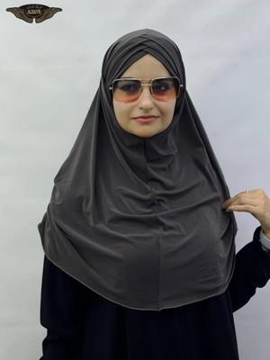 ALDAIYR Sandy Kumaş Tesettür Hazır Pratik 3 Bandtı Hijab