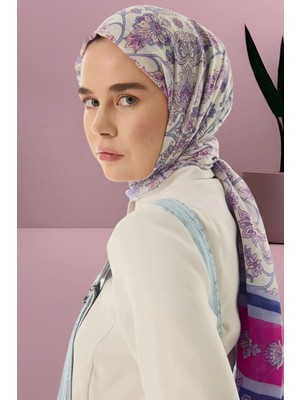 Empressco Amaya Etnik Desen Pamuklu Şal STAR4PNK