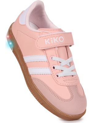 Kiko Kids Renis Günlük Cırtlı Işıklı Kız Çocuk Spor Ayakkabı