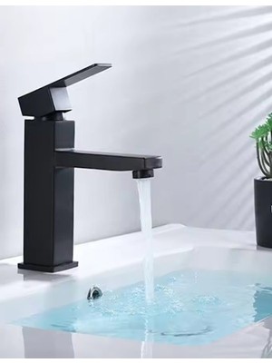 FAWER Faucet & Shower Siyah Lavabo Bataryası - 602B