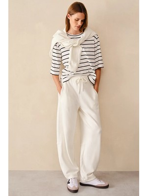 The White Company Ultimate Barrel Kesim Kadın Eşofman Altı