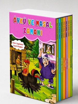 Fms Yayıncılık Öykü ve Masal Zamanı 3. ve 4. Sınıf Hikaye Seti 8 Kitap – Toplam 480 Sayfa Değerlendirme Sorulu