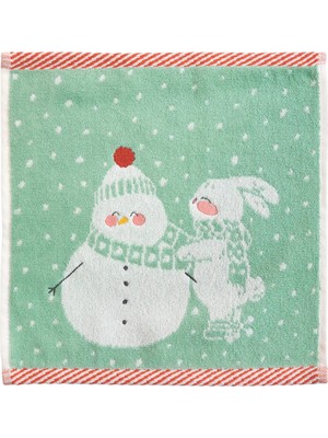 Casadora Baby Snow Green %100 Organik Pamuk El Havlusu 30 x 30 cm