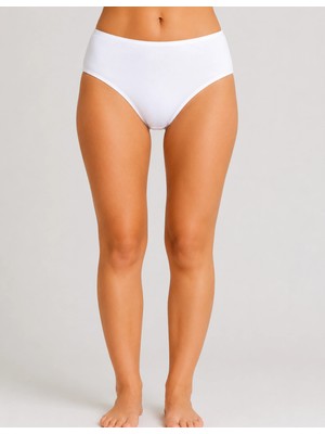 Organickid Ease Kadın Beyaz Slip Külot 2'li Set