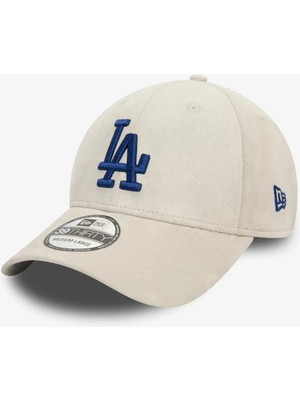 New Era La Dodgers Faux Suede 39THIRTY Unisex Şapka - 60565378