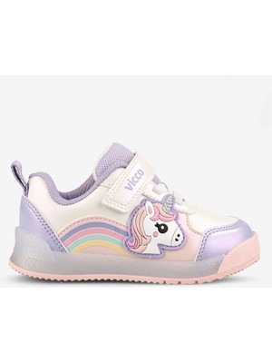 Vicco Nika Kız Bebek Beyaz Sneaker