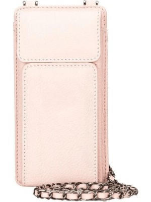 BloominBag City Muse Deri Carnation Blush Çapraz Askılı Telefon Cüzdan
