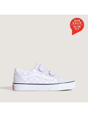 VN000CYAEMY1 Vans Old Skool V &amp;ccedil;ocuk Spor Ayakkabı Mor