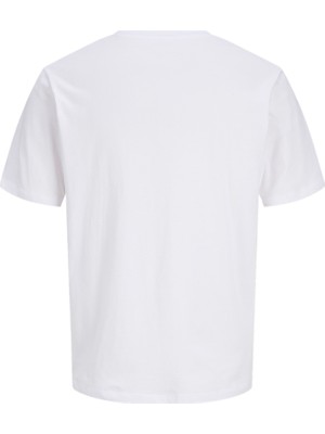 Jack & Jones Erkek Gögüs Logo Baskili Tisört - Devin