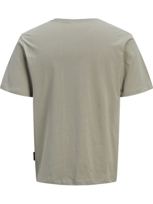 Jack & Jones Erkek Gögüs Logo Baskili Tisört - Devin