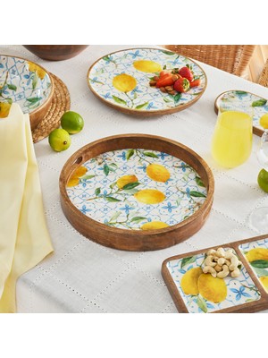 Karaca Home Mango Lemon Tepsi 35X25X4 cm