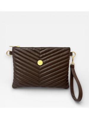 Sanmorris Kadın Suni Deri Ayarlanabilir Çapraz Ve El Askılı Portföy, Clutch Çanta S-1407