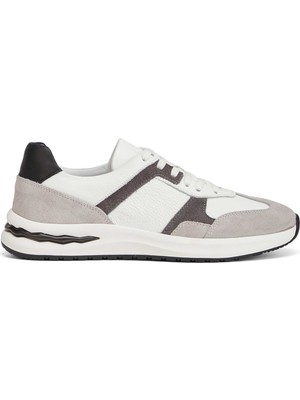 Tergan Gri Hakiki Deri Erkek Sneaker - E26I1AY57738-N1Z