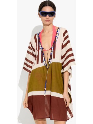 Parfois Kadın %100 Pamuk Desenli Kaftan