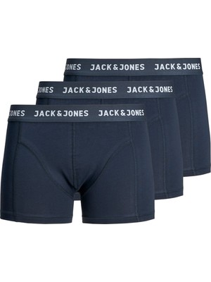 Jack & Jones Erkek Boxer Lacivert 3'lü Paket 12171946