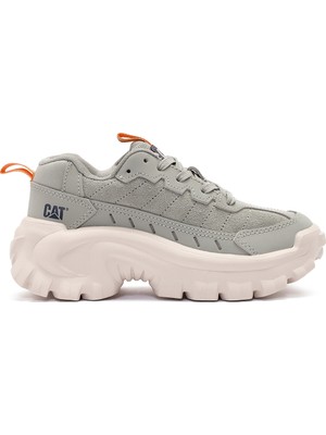 Caterpillar Kadın Gri Intruder Essential Bağcıklı Süet Deri Sneaker 013G101005