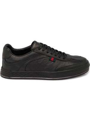 Tergan Siyah Hakiki Deri Erkek Sneaker - E25S1AY57393-A23