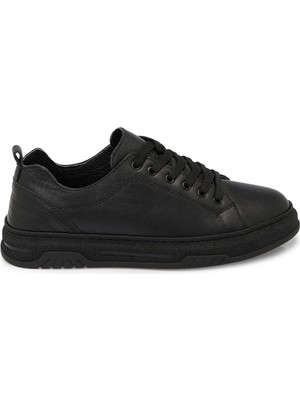 Tergan Siyah Hakiki Deri Kadın Sneaker - K25S1AY68174-A23