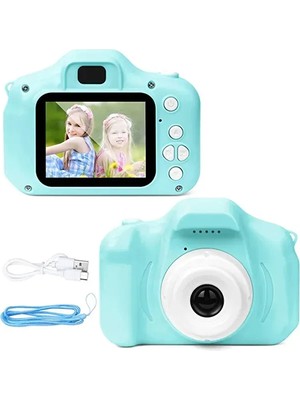 Tbl Dekor Mini Kamera Fotoğraf Makinesi Mavi
