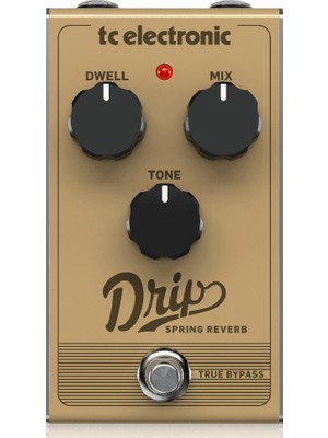 Boss Tc Electronic Drip Spring Reverb Pedalı