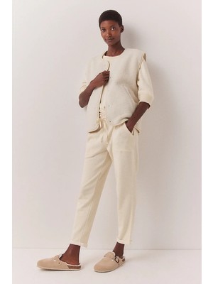 The White Company Organik Pamuklu Kadın Eşofman Altı